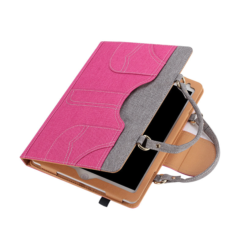 Denim Handbag Leather Protective Case for iPad mini-Tabletory-