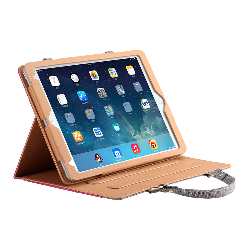 Denim Handbag Leather Protective Case for iPad mini-Tabletory-