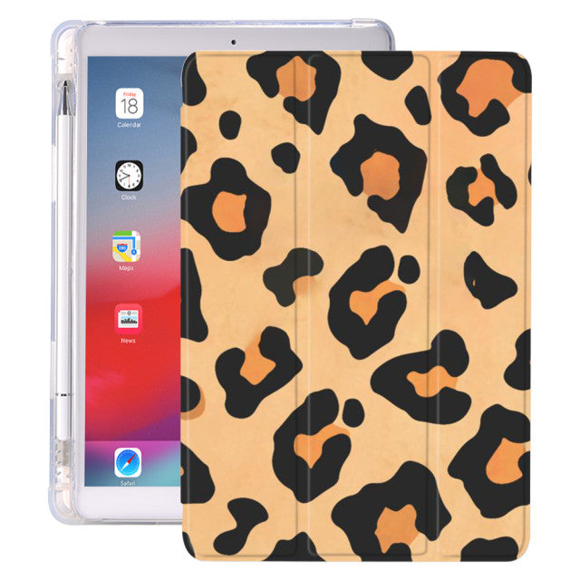 Animal pattern silicone cases for iPad-Tabletory-Leopard Medium-iPad Mini 6 8.3 inch-