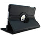 Faux Leather 360-degree Rotation Case for iPad-Tabletory-Black-iPad Mini 4 iPad Mini 5 7.9 inch-