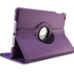 Faux Leather 360-degree Rotation Case for iPad-Tabletory-Purple-iPad 2nd Gen 3rd Gen 4th Gen 9.7 inch-